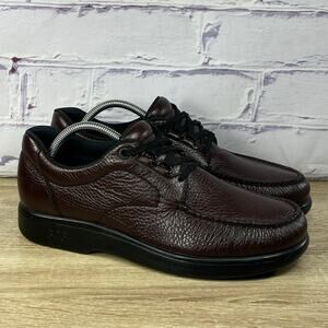 SAS Bout Time Cordovan Leather Walking Shoes Men's 10 S Lace-Up Comfort Oxford